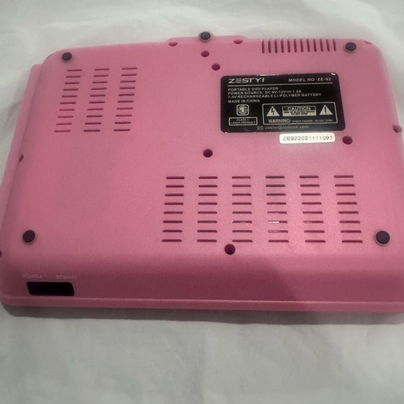 Pink Portable DVD Player - Picture 9 of 9